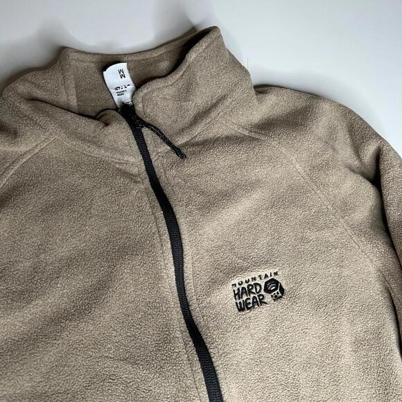 Mountain Hardwear Men’s Polartec Fleece Pullover Jacket Brown Size M Half Zip - Picture 5 of 6